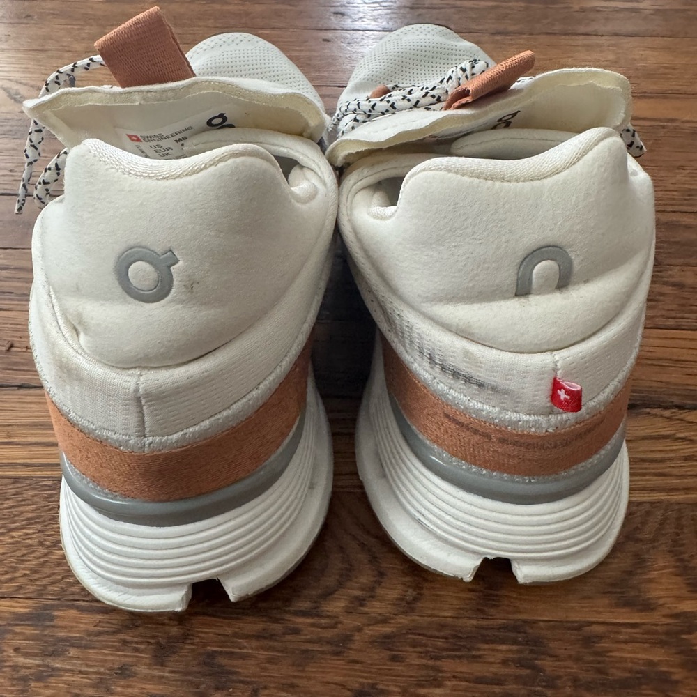 On Cloud Cloudnova White Pearl Running Comfort Sh… - image 8